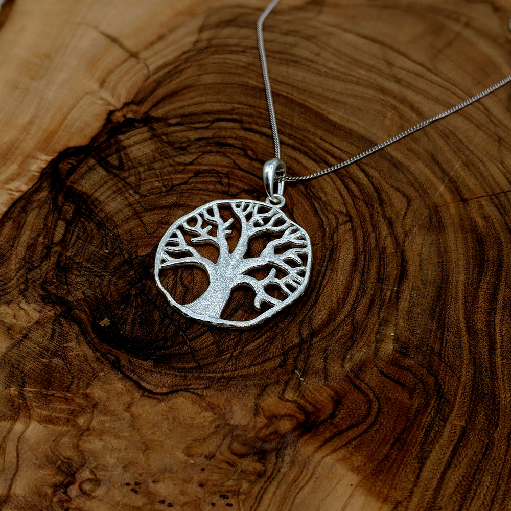 Gold Celtic Tree of Life Necklace