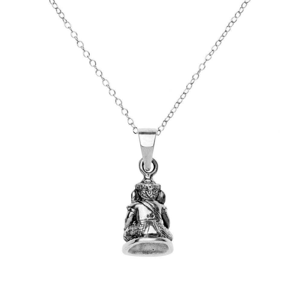 
                  
                    Sterling Silver Hindu God Ganesh Pendant Necklace - 81stgeneration
                  
                