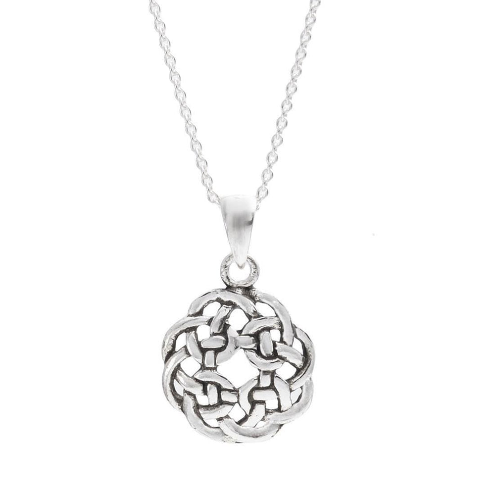 Sterling Silver Celtic Necklace - 81stgeneration