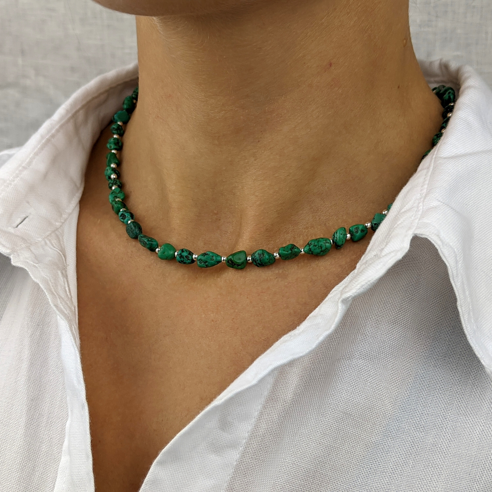 Raw best sale turquoise beads