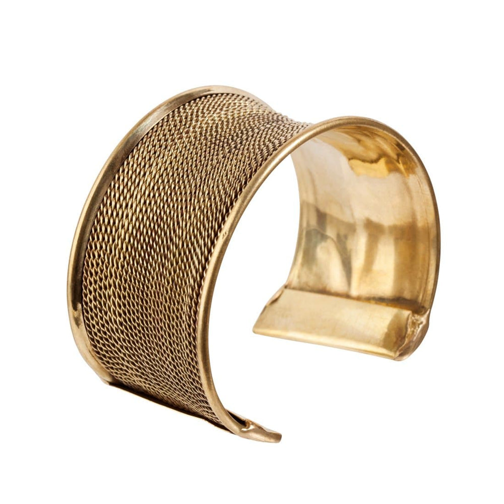 
                  
                    Gold Brass Adjustable Bangle Bracelet - 81stgeneration
                  
                