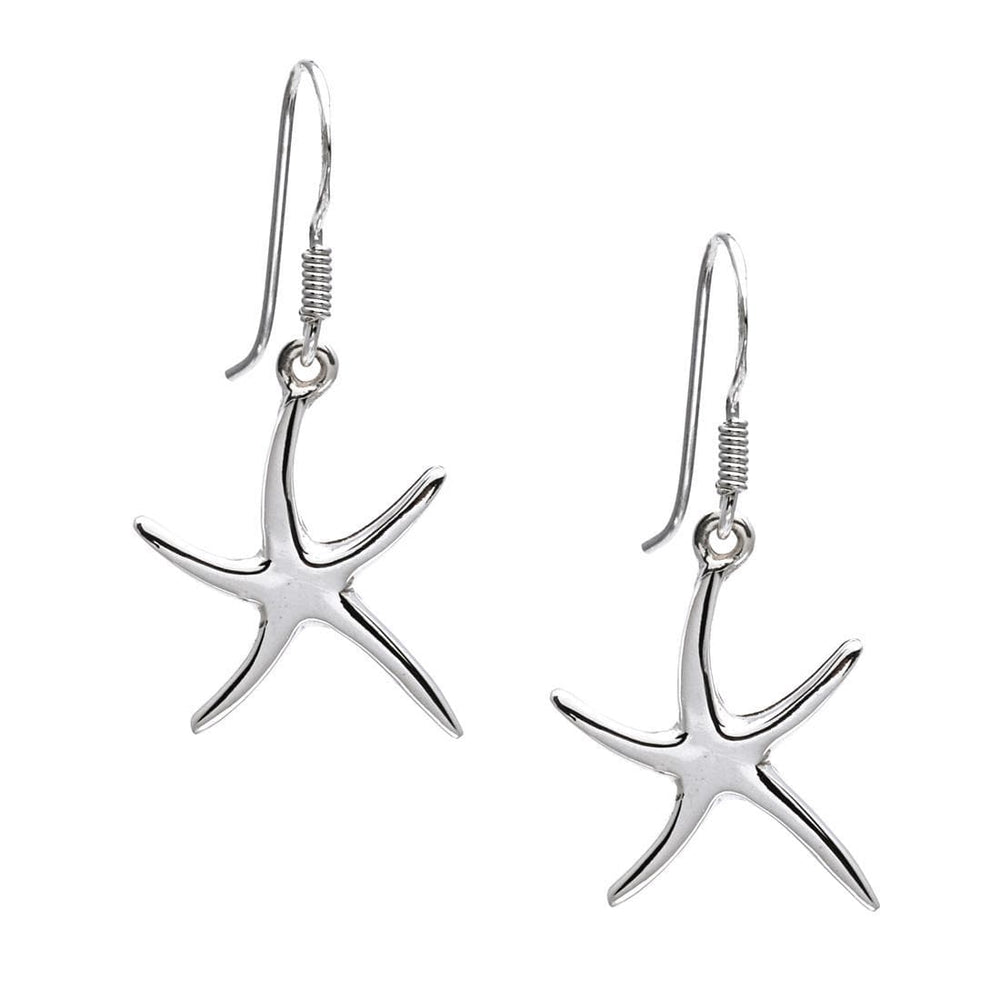 
                  
                    Sterling Silver Starfish Earrings - 81stgeneration
                  
                