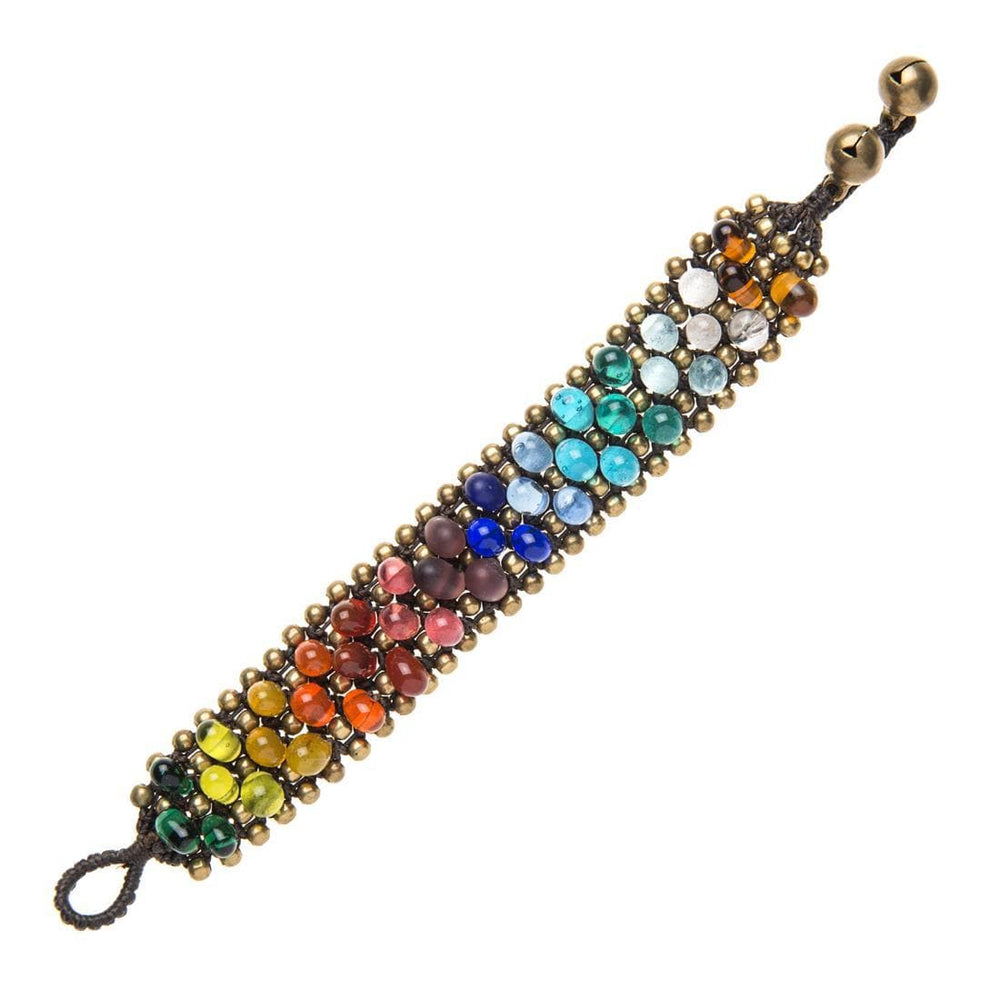 Personalised glass seed bead bracelet – Pretty_baby93