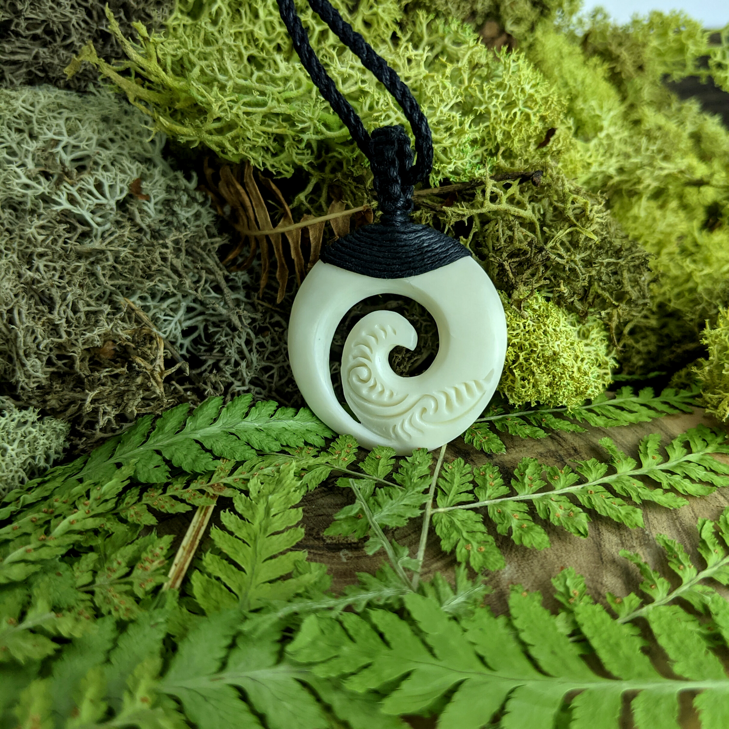 Maori 2025 koru necklace