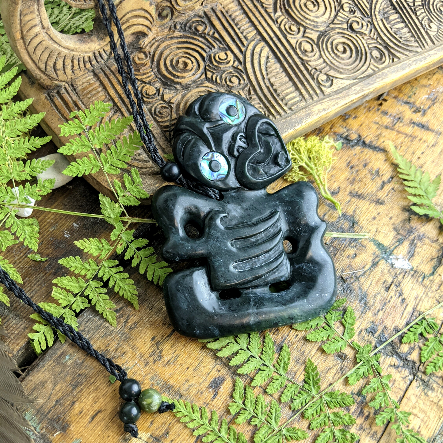 Jade 2025 tiki pendant